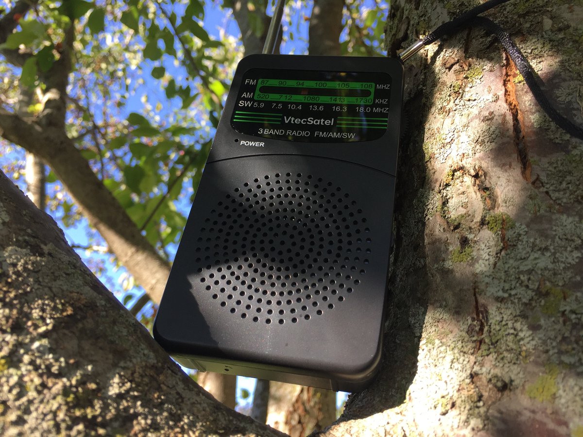 todderbert's tweet photo. Day Thirteen of my Thirty Day Challenge with the VtecSatel TG-99 AM FM SW Radio.

Tuned to 95.5FM WCHI for "The Morning Mosh Pit".

(paid link) As an Amazon Associate I earn from qualifying purchases.

The TG-99 for $7.99 at Amazon USA: 

https://t.co/Wc6woDKVJJ

#amfmsw #radio https://t.co/01WRKRNrFZ