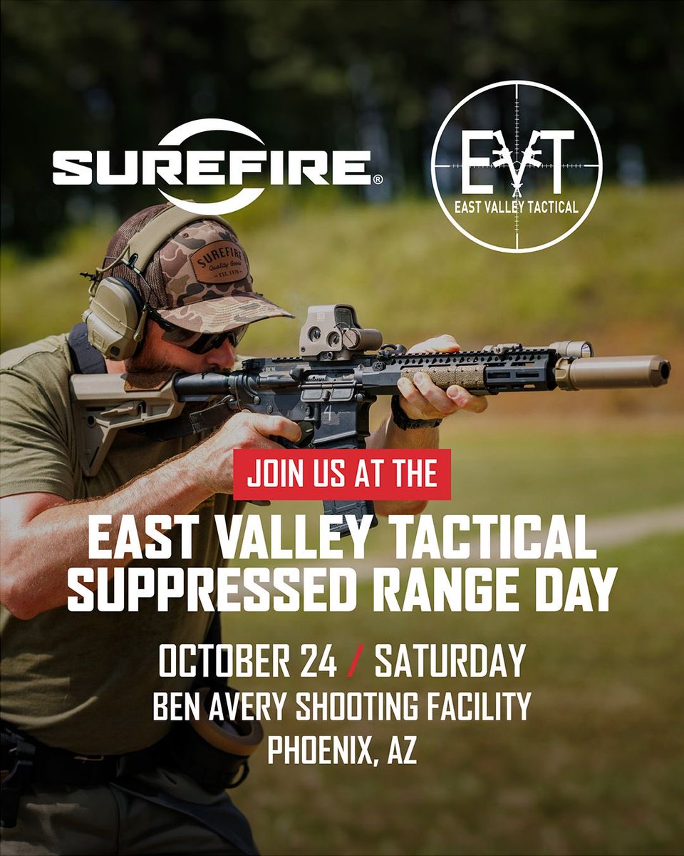 SureFireLLC's tweet photo. Come by and check us out! Look forward to seeing everyone this weekend! https://t.co/5cB41cIhR7