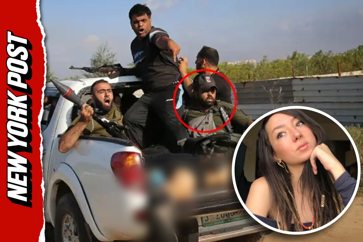 nypost's tweet photo. Hamas terrorist who barbarically paraded Shani Louk's body on October 7th killed by IDF https://t.co/glOqaBsY6K https://t.co/t6imXkWArF