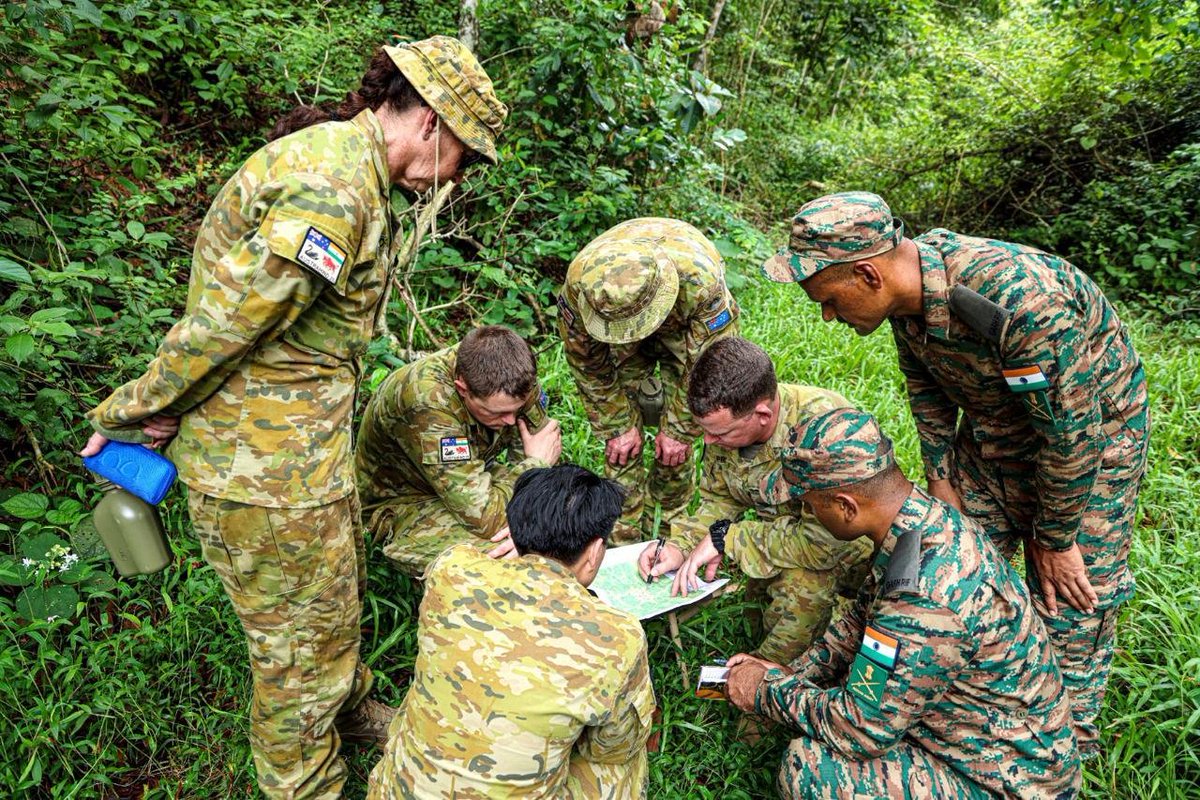 lovish_pandey06's tweet photo. 🇮🇳🤝🇦🇺 Stronger Together.

Pictures from India, Australia military exercises #AUSTRAHIND 2026 https://t.co/9qCjKvVYu2