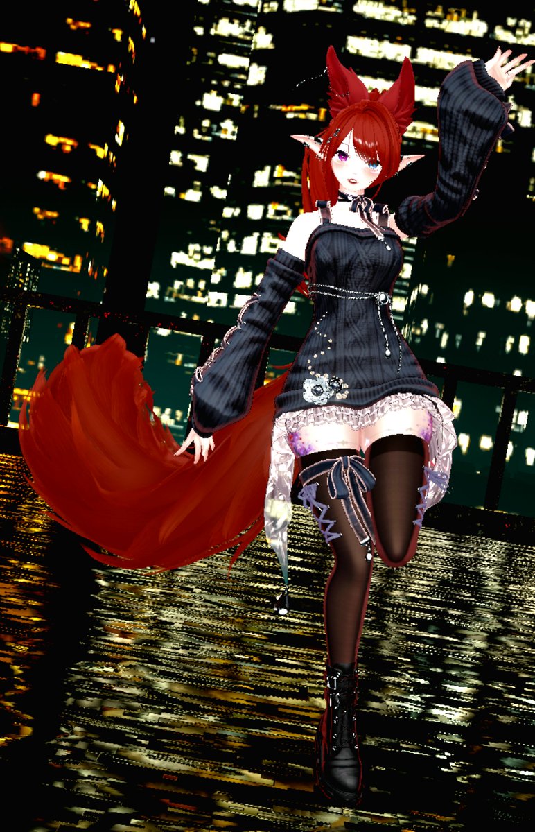 _Inaar's tweet photo. Trying the red haired look, I don't hate it https://t.co/0M571UGFiH