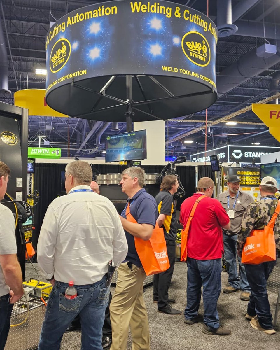 BugOSystems's tweet photo. Day 2 at FABTECH 2026: Let’s keep the momentum going! Thank you to everyone who took the time to connect with our team. We’re ready to build on that momentum today. Stop by Booth S37011! @fabtechexpo #FABTECH2026 #BugoSystems https://t.co/LflAblv8qc