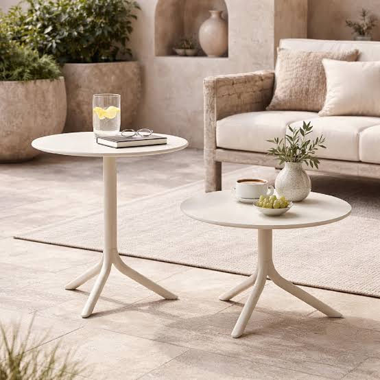 SIT_SA's tweet photo. ☀️ Coffee, cool drinks and a little outdoor living magic! 🍹 The Nardi Spritz Table brings practical style to patios, poolside spaces and outdoor lounges. The little details make all the difference. 💛
 #Nardi #SitInTrend #SitHappens https://t.co/mC5qss15Ez