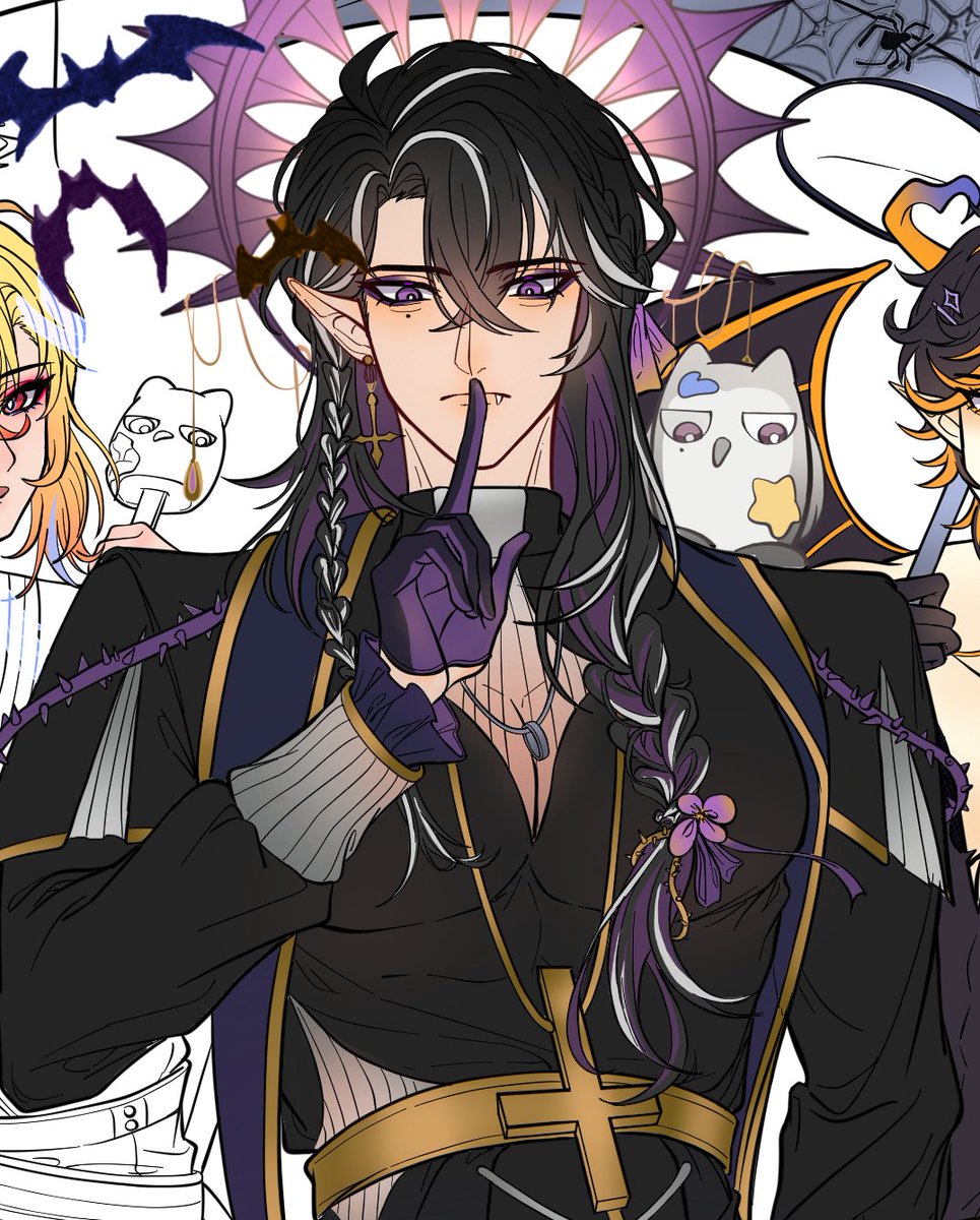 Eternal_717's tweet photo. halloween fanart in progress...
documenting my (first ever) halloween wip ✌︎' ֊' https://t.co/weJarhNcaU
