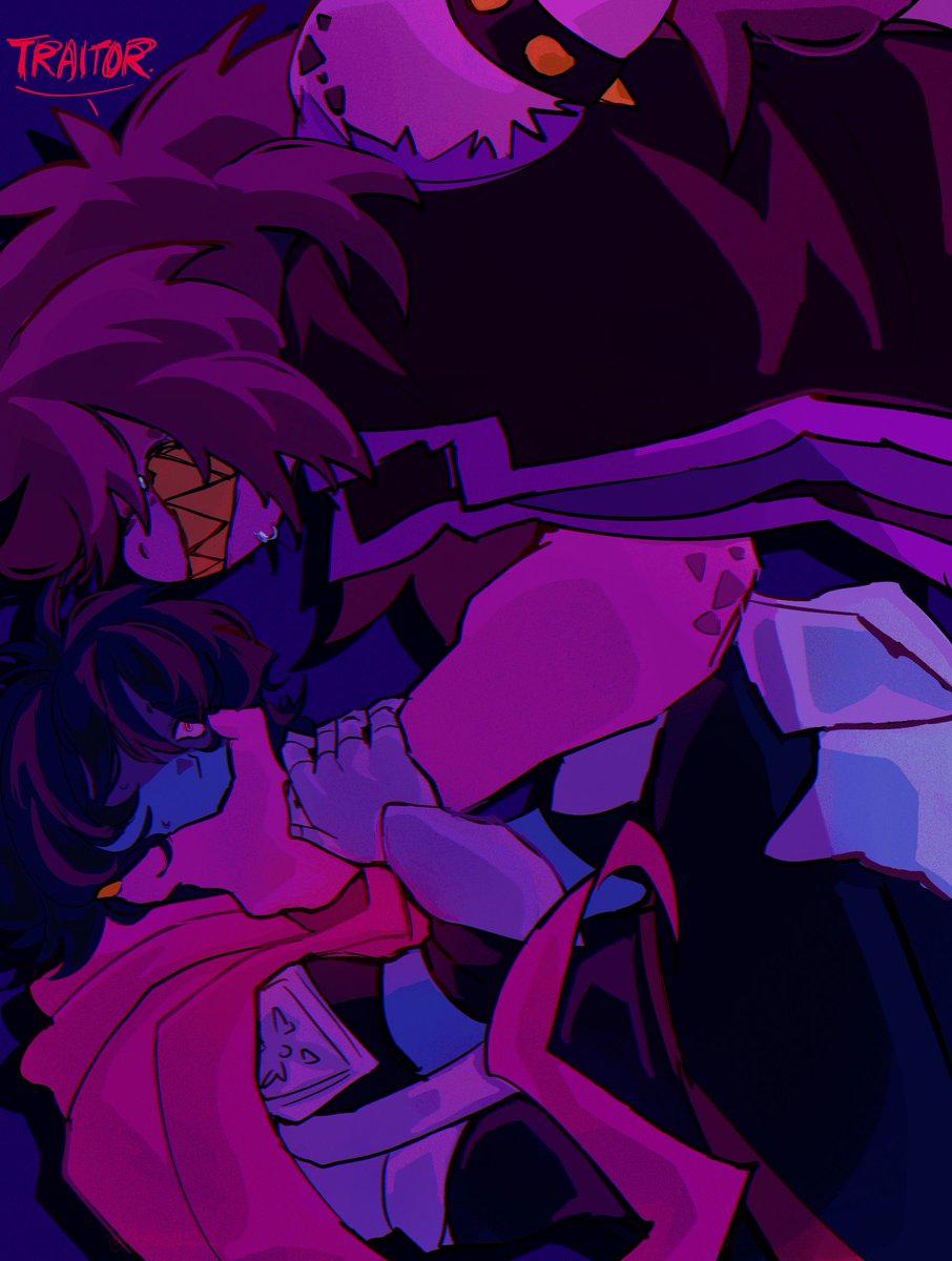popkon02_'s tweet photo. Traitor 
#deltarune https://t.co/5IcQSkunZE