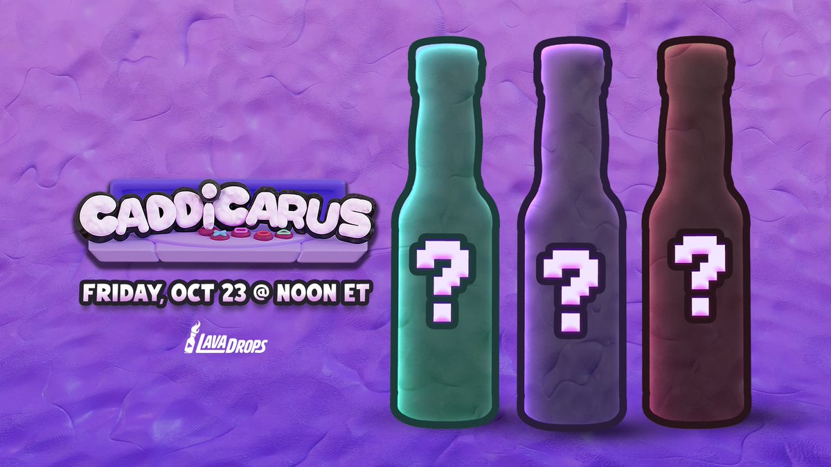 LavaDropsHQ's tweet photo. Get ready for a SPICY bouns round… 🔥

@Caddicarus https://t.co/OrG3GUikWS