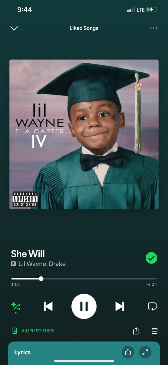 AnthonyE9065's tweet photo. Song of the moment day 110
Karma is a bitch well just make sure that bitch beautiful 💯 word 
#SOTM https://t.co/dsqXxDblsY