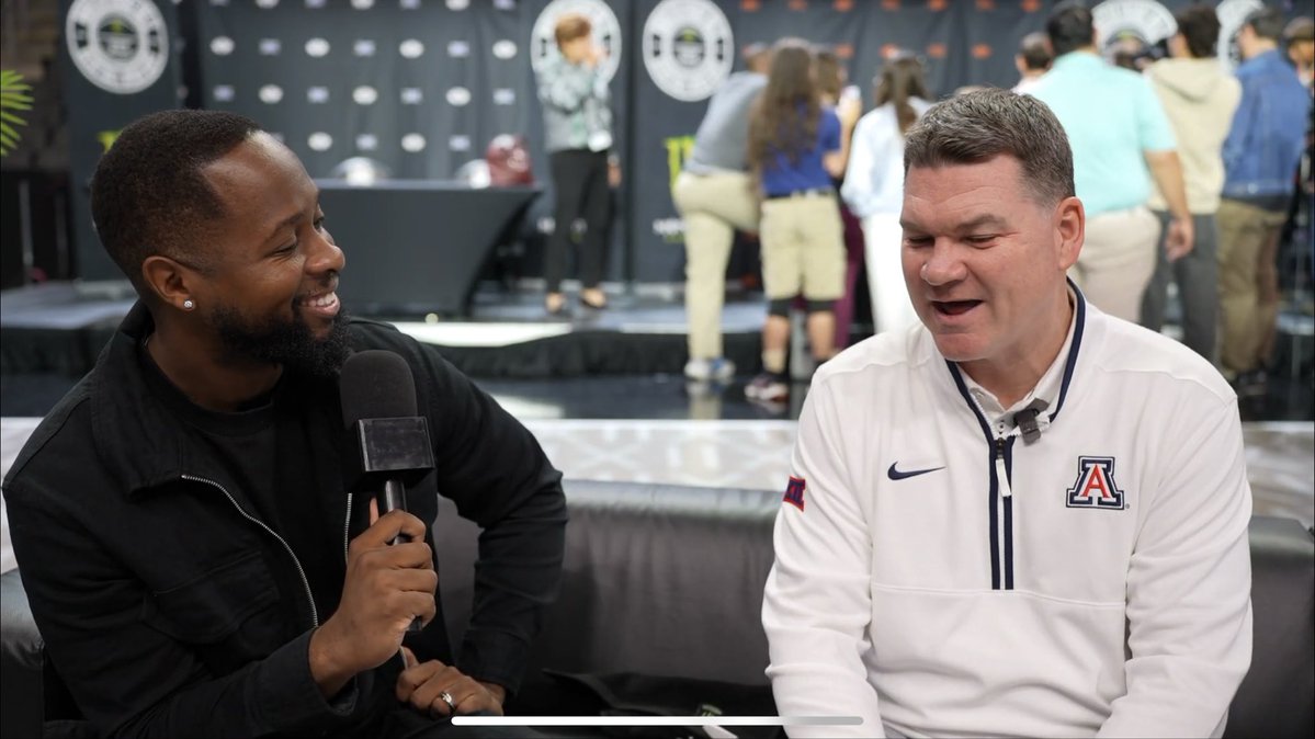 ChancellorTV's tweet photo. Wrapped up Big 12 Media Day in Kansas City. 

Some cool content and conversations on the way 🎤🏀 https://t.co/XhSaWE9lYR