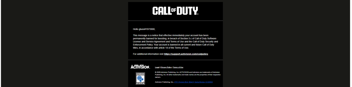 glueestuckk's tweet photo. LMFAO IM BANNED FOR BOOSTING???? @CODUpdates @Parasite @CallofDutyCM I never once boosted in my life https://t.co/YshrIqC5Fp