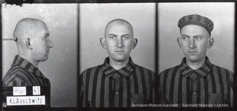 TomFromKatowice's tweet photo. My name is Wendelin Koziński 🇵🇱, 
a butcher from Krosno, born on October 2️⃣2️⃣, 1905.
I was murdered by #Germans in their #Death camp #Auschwitz on Jan. 28, 1942 at the age of 3️⃣6️⃣ only because I was a #Pole.
I survived 1️⃣9️⃣ months and 2 weeks.
Please, #NeverForget me!
#Genocide https://t.co/Z3EO1dStJo
