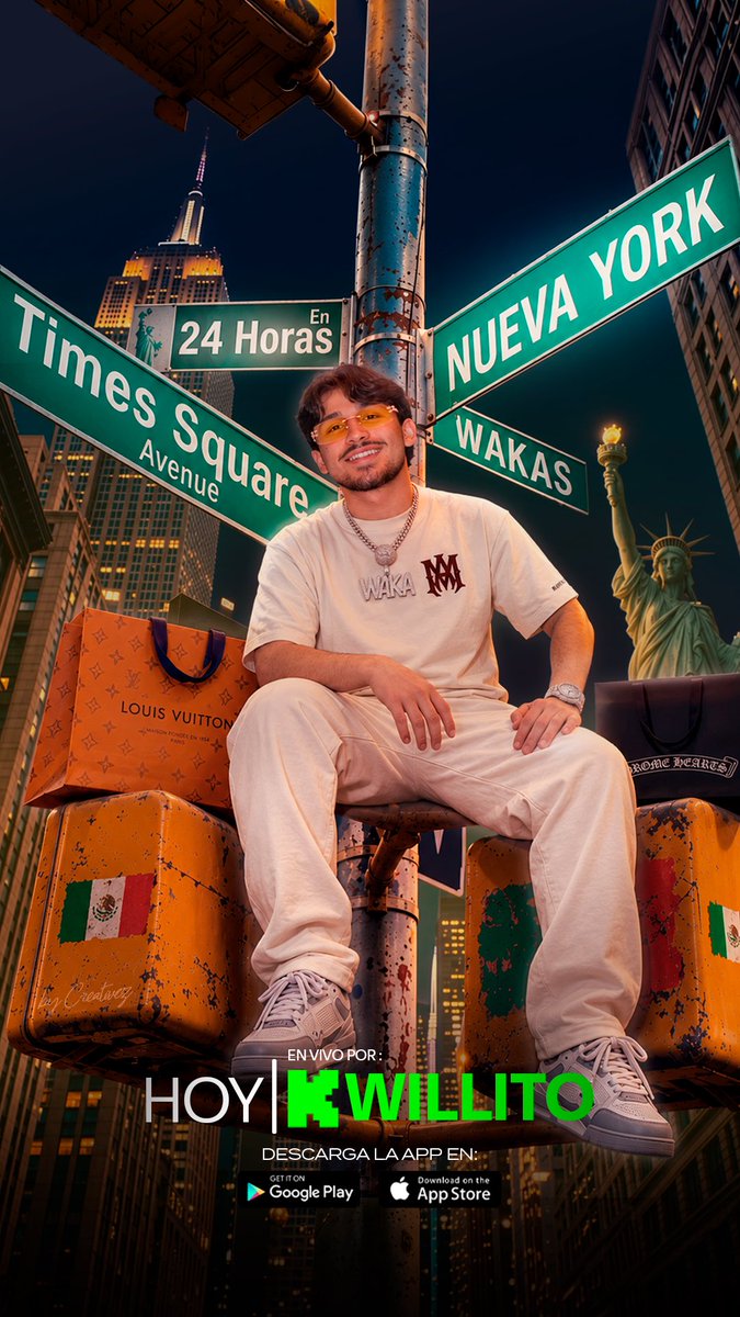 willitooo_'s tweet photo. EXPLORANDO NUEVA YORK 🗽9pm est https://t.co/baLvLfOYxj