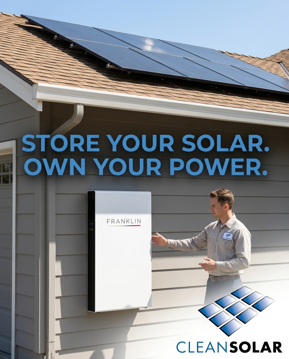 Clean_Solar's tweet photo. Stop selling your solar back to PG&amp;E for pennies.

Store it with a Tesla Powerwall 3 instead. Our team helps you achieve energy independence, backed by a 25-year workmanship warranty.

Discover how to maximize your savings today. #BayAreaSolar https://t.co/oU2SnGCMaZ