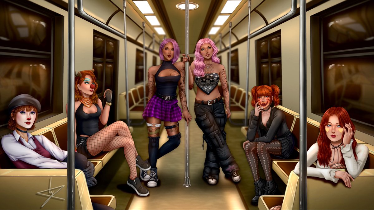 tyleigh_reese's tweet photo. The Clown Girlies!
🤍
I started this awhile ago and just got time to finish it!

#nopixelfanart #NopixelV #gtarp https://t.co/eocUtVorKM