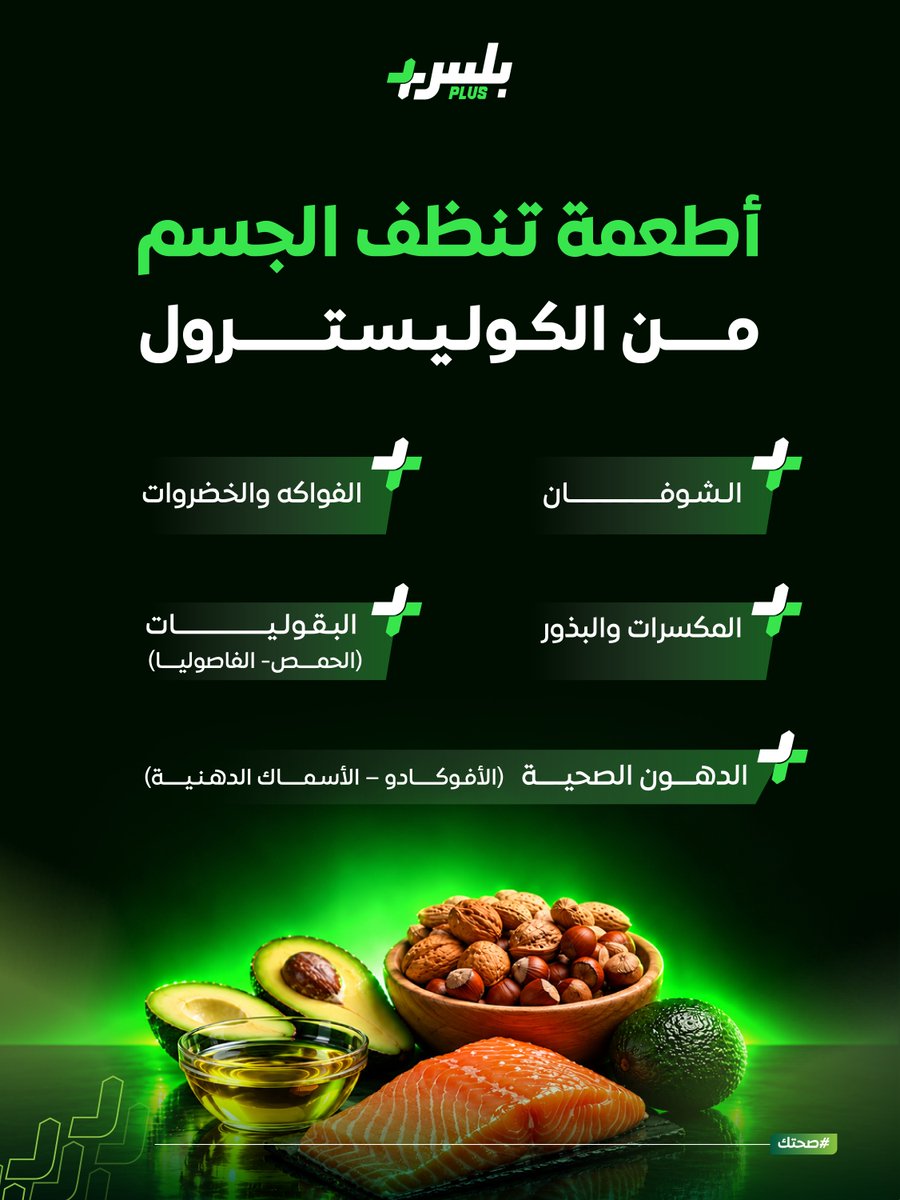 HashKsaPlus's tweet photo. خيارات غذائية تدعم توازن #الكوليسترول في الدم

#صحتك https://t.co/lkWxfcZnrx