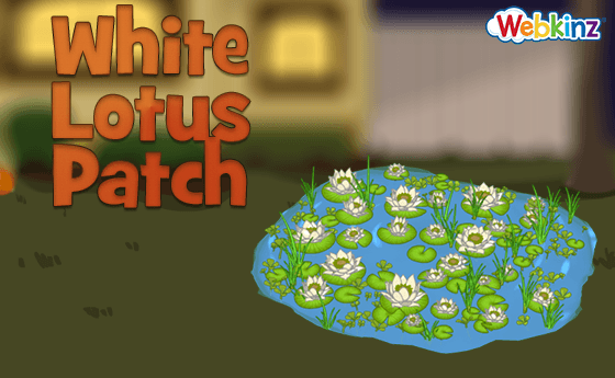 ganzestore's tweet photo. When you need a little saturated scenery in your yard, look no further than the White Lotus Patch, a perfect tie in for the Silver Serow pet! https://t.co/BVYIRR5Vpb

#Webkinz #Classic @webkinz https://t.co/qhlxVc5B0q