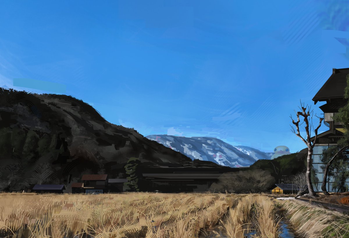 Cookyroller's tweet photo. Canard ? #backgroundart #背景美術 #アニメ背景 #Canard #animation2d https://t.co/Y0Hiv19jnB