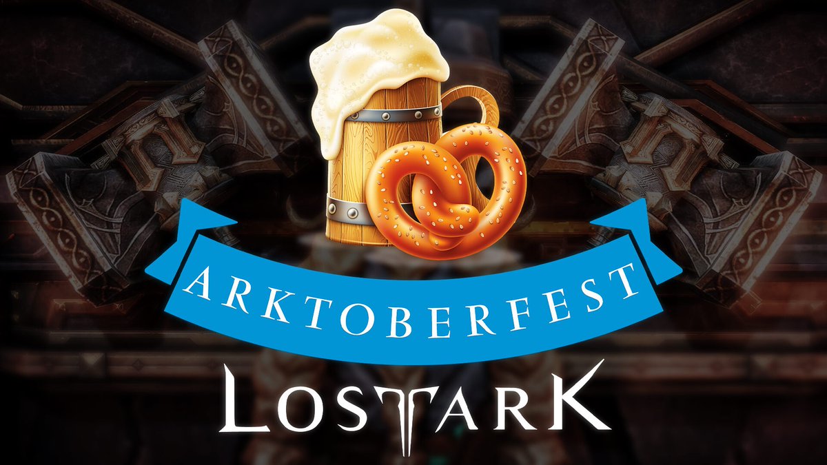 playlostark's tweet photo. Arktoberfest is here!

Play Chaos Dungeons or Guardian Raids to earn tokens for the event shop. Lasts until November 18. https://t.co/GRULRwLl3E