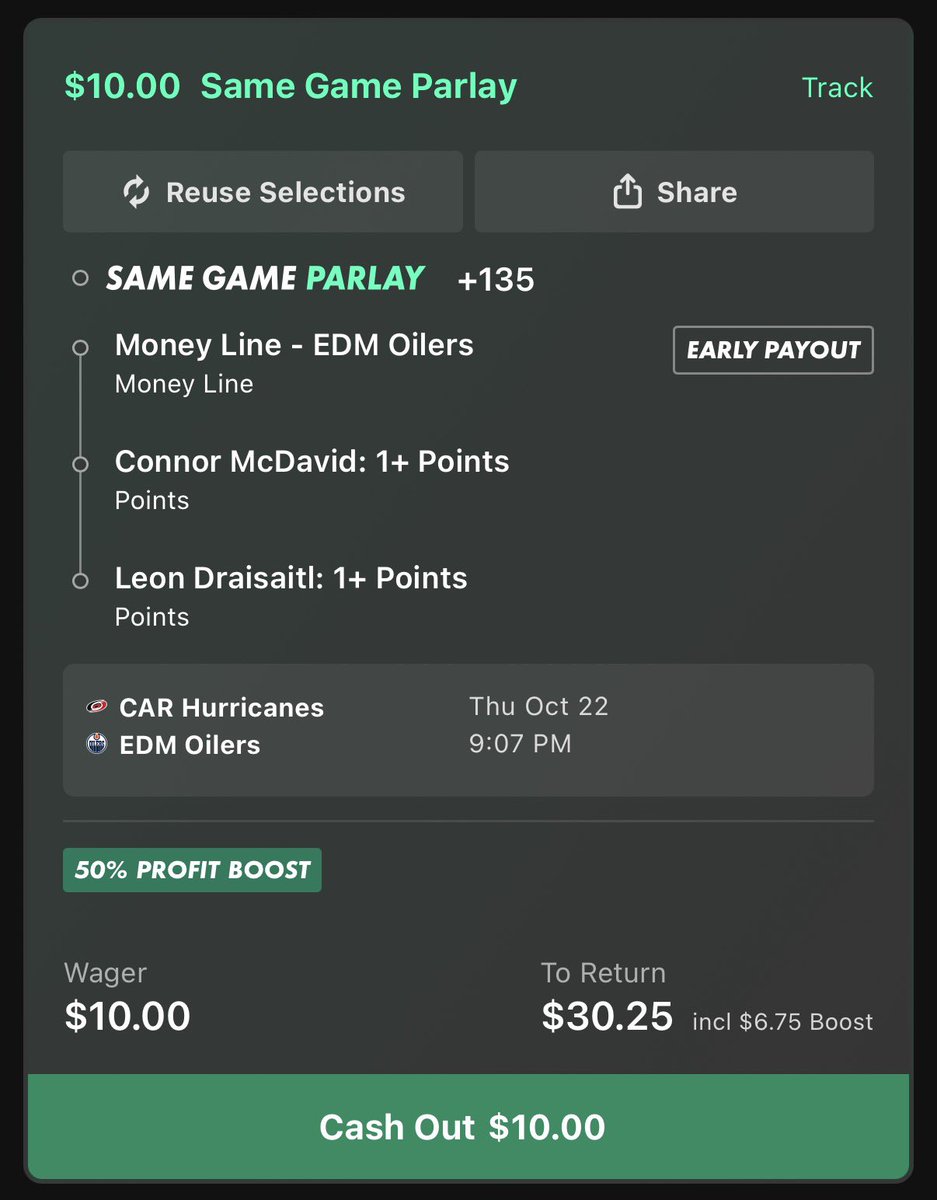 BettingShell's tweet photo. 2x 50% NHL Boosts on Bet365 https://t.co/j4IdVMSpTJ