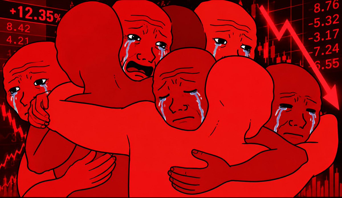 JustCallMeProf_'s tweet photo. $BTC 📉

The question on everyone’s mind right now is: Will this ever stop? 

Heavy liquidations everywhere, tiny pumps followed by massive dumps. The market is testing everyone’s patience.

But don’t let the fear shake you out prematurely. Stay patient, manage your risk, and don’t let short-term market chaos make you lose sight of the bigger picture. They could be preparing the ground for another move higher. 🚀

~ With Prof, We Print 💸💸💸💸