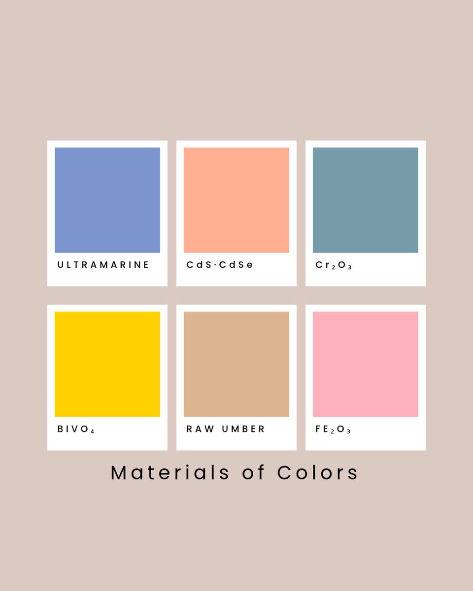 GTMSE_2's tweet photo. Happy National Color Day! 🎨🌈
From red iron oxide to green chromium oxide, the colors around us are made possible by materials science! Explore how different pigments interact with light to create vibrant colors. 🔬
#NationalColorDay #MaterialsScience #GTMSE https://t.co/mvdlMkvSra