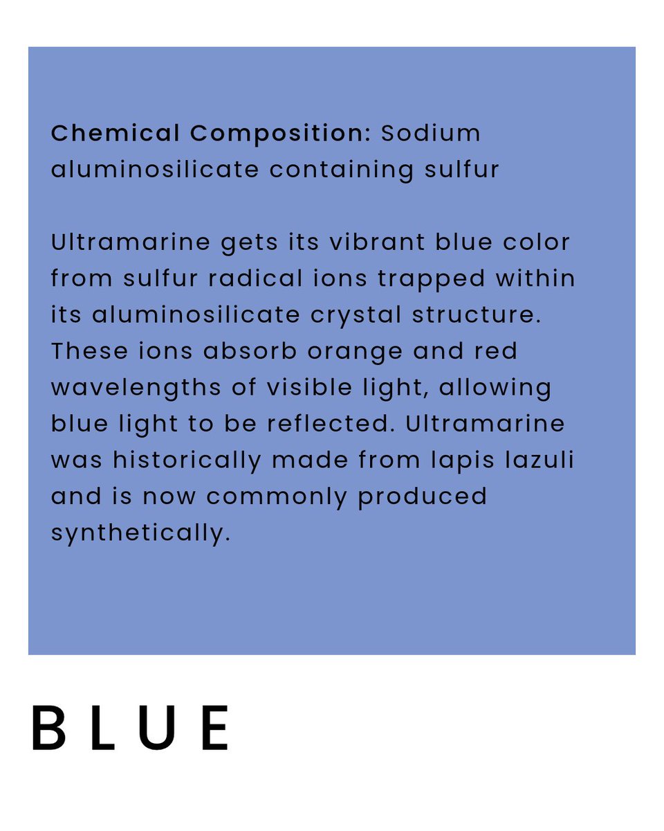 GTMSE_2's tweet photo. Happy National Color Day! 🎨🌈
From red iron oxide to green chromium oxide, the colors around us are made possible by materials science! Explore how different pigments interact with light to create vibrant colors. 🔬
#NationalColorDay #MaterialsScience #GTMSE https://t.co/mvdlMkvSra