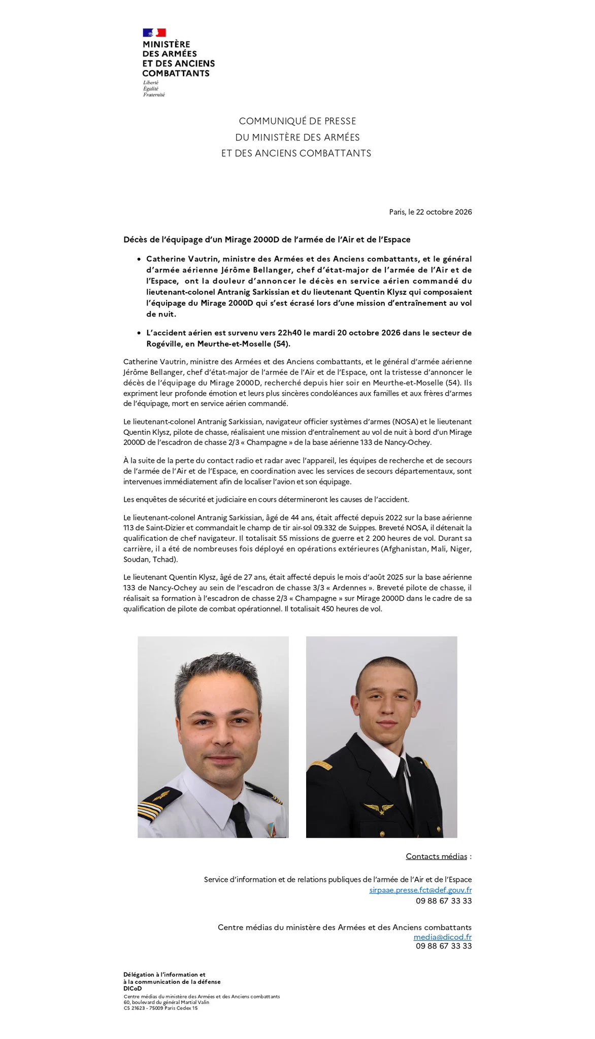 Armée de l'Air et de l'Espace on X: 