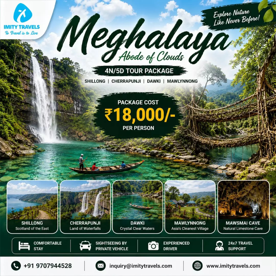MercTorreforte's tweet photo. Plan your Meghalaya getaway now and discover misty hills, living root bridges, and unforgettable views. https://t.co/prHNAHdj8h