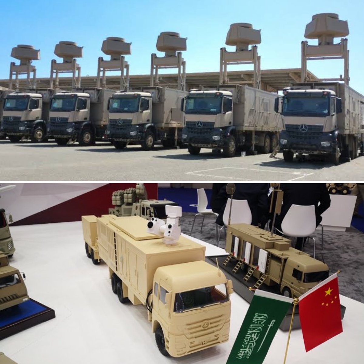 Sull11x's tweet photo. 🇸🇦🚀🇨🇳 صفقة سعودية-صينية كفيلة بتغيير شكل المنطقة ! 

مبدئيا: هل تعلم عزيزي انه لاتوجد دولة عربية واحدة تمتلك صاروخ فرط صوتي 
ماعدى المملكة العربية السعودية 🇸🇦 

دعونا نفهم القصة ونسترجع سنة 2022 ونتعمق في الصفقة

في اسوء ايام العلاقات السعودية الامريكية، قرر بايدن برفض بعض طلبات الاسلحة لصالح السعودية بسبب توتر العلاقة، وتلاها مايلي: 

صفقة سعودية صينية قيمتها 4 مليارات دولار ! هنا فعليًا بدأت رحلة السعودية في صناعة مسيراتها الخاصة والمحلية 

1- عدد 15 منظومة صواريخ Yj-21E الفرط صوتية المضادة للسفن والحاملات🚀

2- عدد 300 مسيرة CH-4B مصممة للهجوم والاستطلاع - قادرة على الضرب والعودة للهبوط بنفس المدرج 🛬💥

3- خط إنتاج كامل لمسيرات TB-001 بايادي سعودية ونقل تقنية من أ الى ي🏭

4- أنظمة ليزر Silent Hunter المضادة للمسيرات 

المرعب بالموضوع ان ولا دولة بالمنطقة تعرف نوع الرؤوس الي تحملها صواريخ Yj-21E ، وهذي سياسة سعودية قديمة اجعل خصمك دائما في جهل، واكبر صدمة للعالم؛ 
لما السعودية طلعت صواريخ DF-3 "الي اشترتها بالثمانينات بدون ما احد يعرف" لأول مره ظهرت كان في عام 2014 قبل عاصفة الحزم💀 
من بعدها الخصوم ماتسال ماذا تملك السعودية، بل ماذا تخفي !

طبعا يختلف عن DF-21 المرفق المُصمم والقادر على حمل رؤوس نووية .