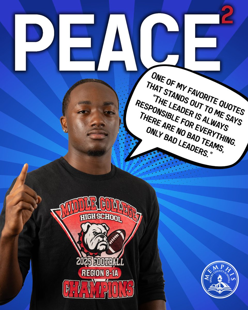 MSCSK12's tweet photo. Middle College High School students share what choosing peace means to them. Through PEACE², we’re highlighting the everyday choices that help build a more positive school community.

#PEACE² #GreatnessGrowsHere https://t.co/b50LNyo8O8