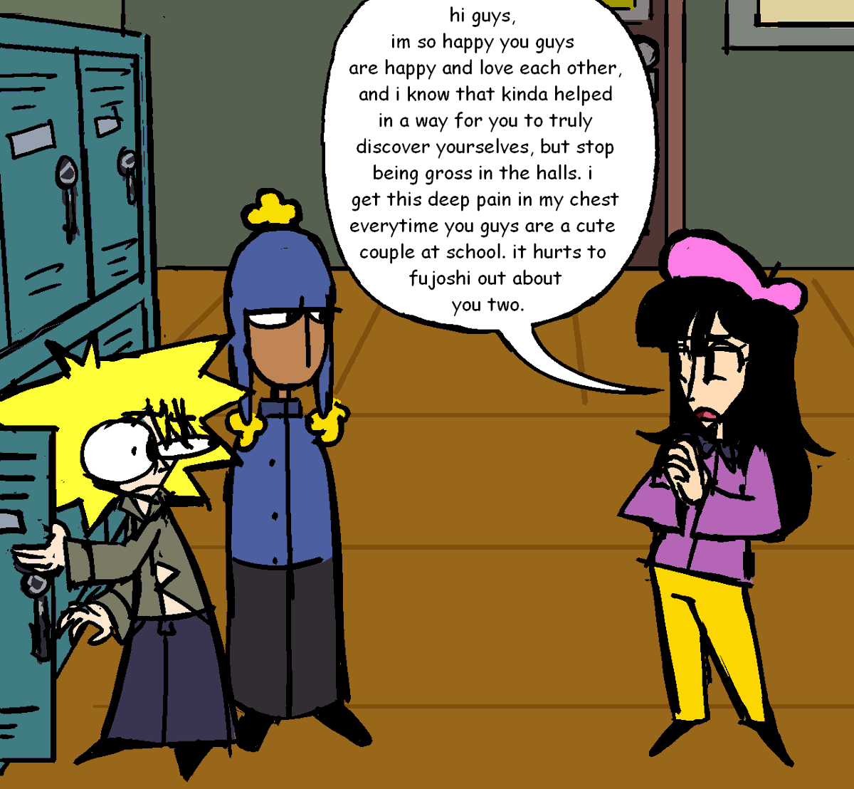 creekyaoidaily's tweet photo. day 834 (plus a bonus gif from rewatching the big 3 creek episodes with my friend, i forgot how emotional they can make me) https://t.co/9EVS5kziVi