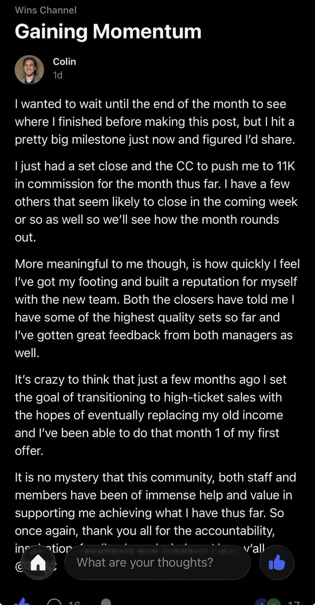 serialsales's tweet photo. Holy wins

Pic 1: closed biggest deal 3rd day into his new offer, $1,600 comms from an inbound call

Pic 2: d2d solar legend joins a team where we have a member doing $50k/mo. Second deal closed, $1,200 for him

Pic 3: 1/1 interviews/offers with a decent team

Pic 4: d2d roofing sales guy is at $11k in comms his first month as an appt setter

Everybody else doing what we do has come and gone

We’re really the best at this point