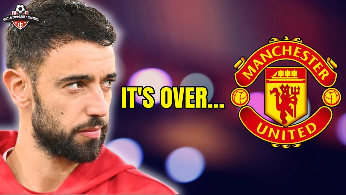 MUFCCommChannel's tweet photo. 🚨 IT'S OVER BETWEEN BRUNO FERNANDES AND MANCHESTER UNITED?! 😳🔴

Is Bruno's time at Old Trafford coming to an end? 👀

What do YOU think, United fans? 🗣️

🔗 FULL VIDEO — LINK IN THE COMMENT BOX! ⬇️ https://t.co/3OWBvrAwL6
