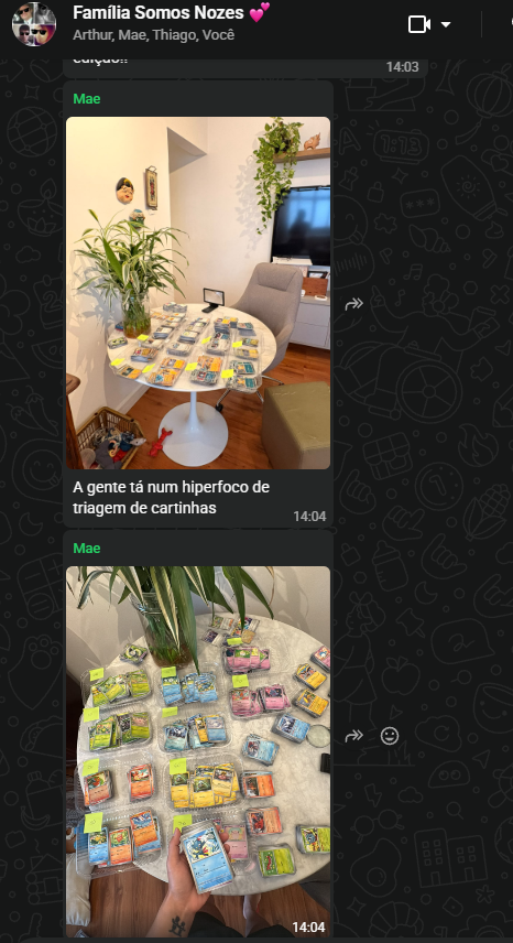 itokatv's tweet photo. E a minha mãe que começou a viciar em Cartinha Pokemon e ainda quer vai começar a empreender junto comigo nesse nicho.

HAAHHA https://t.co/PltexmYW9x