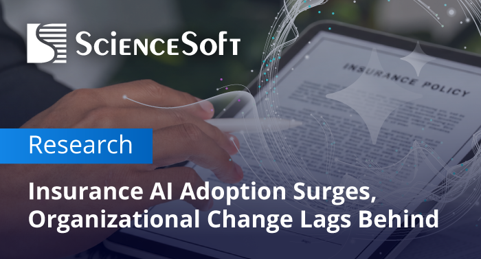 ScienceSoft's tweet photo. 🚨 Insurance AI deployment is surging. But is business value keeping up?

ScienceSoft's Q3 2026 Insurance AI Trend Watch explores the gap between AI ambitions and adoption realities.

🔍 See what the latest figures reveal: https://t.co/E30huyW6zn

#InsuranceAI #GenAI #Insurtech https://t.co/RAaDU53ir5