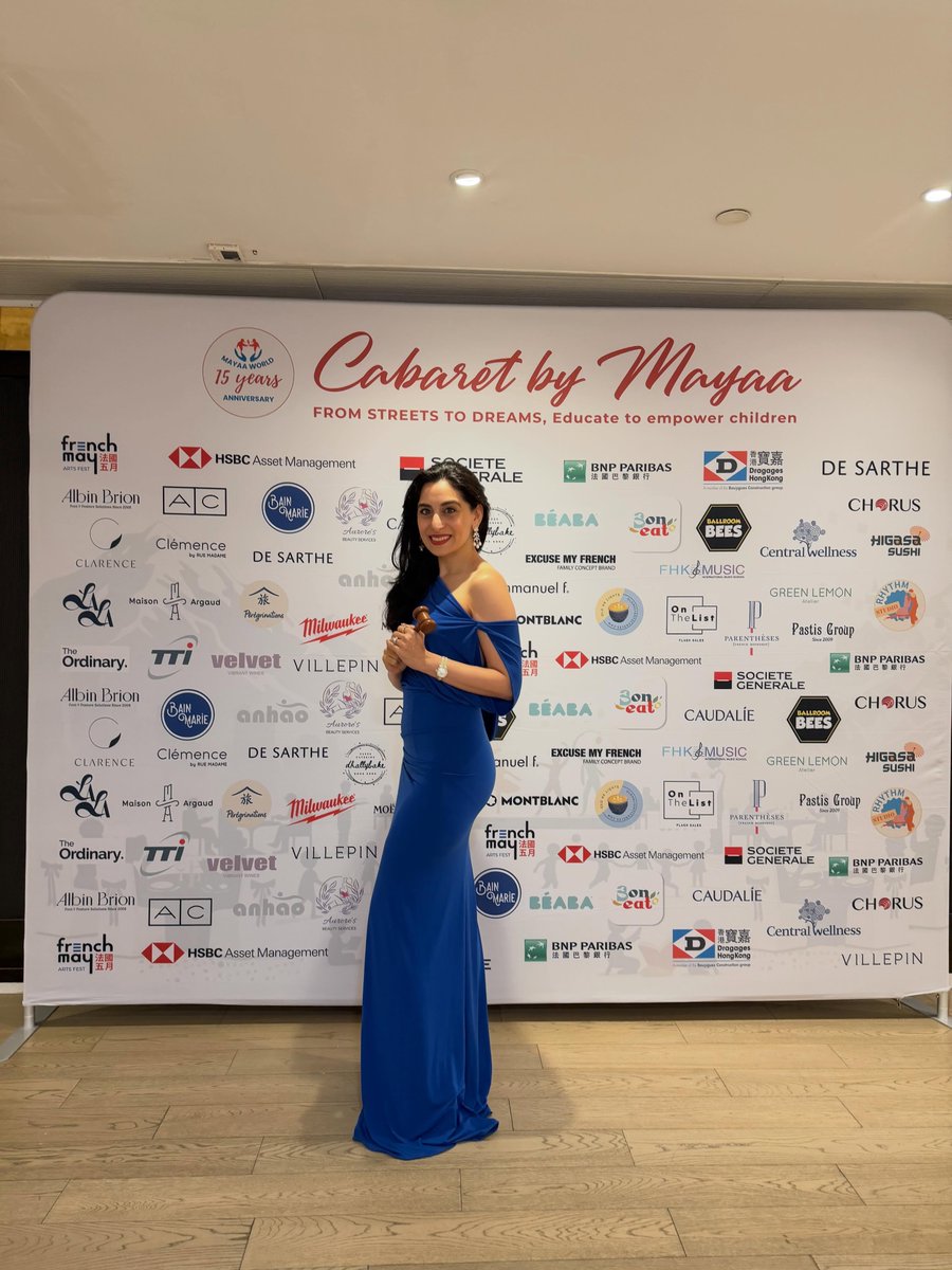 MatheusSLB's tweet photo. Nothing beats auctioneering for a room that’s all in. At Cabaret by Mayaa, we raised HKD 620, 000 to support underprivileged children in Hong Kong and Nepal with education, care, and brighter futures. https://t.co/SUxxsPEmPC