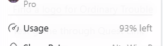 brandelbrotx's tweet photo. @thsottiaux Burned 7% so far (I'm on the $500/mo plan) https://t.co/F7SRpDictW