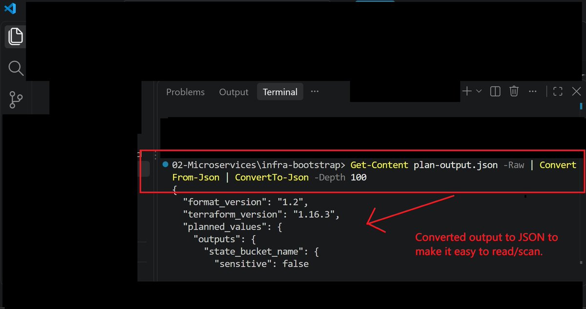 infosec_coder's tweet photo. 💥  🛠️ 🔐 Terraform Plan Inspection   🛠️   💥
#aws #infosec #linux #webdev #devops #devsecops #database 

🔎 Readable JSON
🛡️ Security Validation: 
    - Inspected S3 bucket policies
    - Encryption settings 
    - Public-access controls.

❤️ tech life https://t.co/m1LEt1cNMc