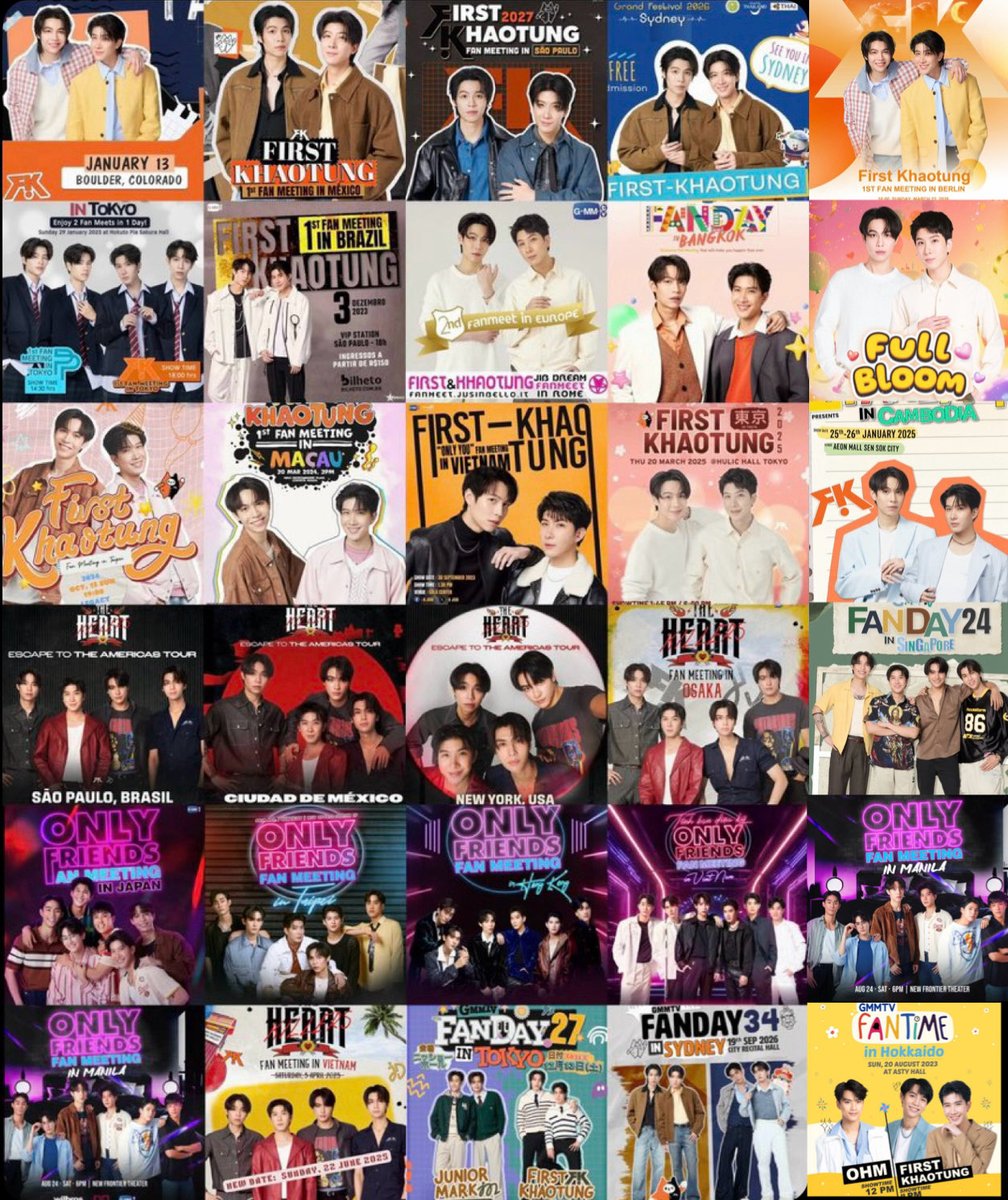 inkejys's tweet photo. USA > Berlin > Brazil > Mexico > Italy > NewYork > Japan > Hongkong > Taipei > Singapore > Macao > Vietnam > Manila

อยู่เติบโตเก่งๆไปมีตรอบโลกด้วยกันอีกหลายๆประเทศเลยน๊าสองเหมียว 🐈🐈‍⬛✈️

#GMMTVFANDAY40inUSA
#เฟิร์สข้าวตัง #FirstKhaotung https://t.co/BZS2l7w5Ni