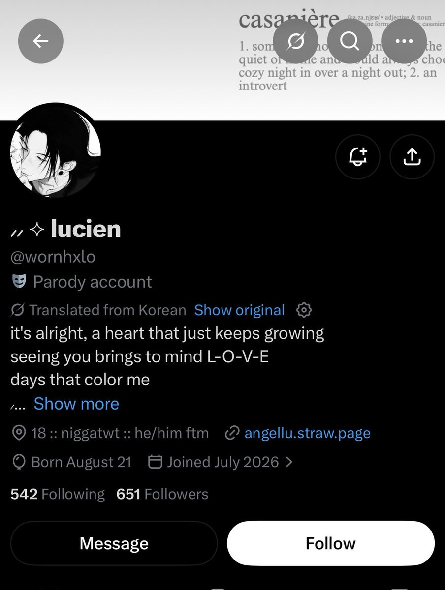 burneranon23's tweet photo. AWARENESS ON USER @/wornhxlo 
this user keeps posting mutual hunts to gain for followers after he lost them all due to his horrible behavior toward grooming victims. this thread is so people know not to interact with him.
(A Thread) https://t.co/YnDywvS49E