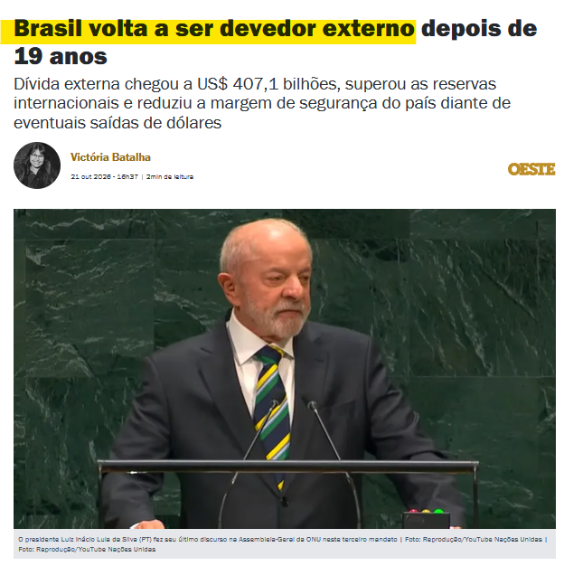 Terra__Brasilis's tweet photo. Vou resumir para você entender.  Uma criança que nasce hoje no Brasil, já nasce devendo cerca de R$ 120 mil .  Deu pra entender ? https://t.co/t4sECNapLT