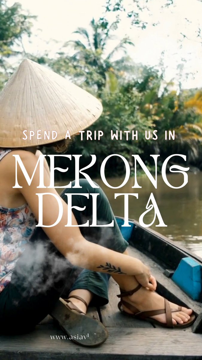 97lulula's tweet photo. Discover the Mekong Delta beyond the usual sights. Slow down, embrace local life, and experience Vietnam at its own rhythm. Message AVT to plan your journey. https://t.co/AkjLYboSsm