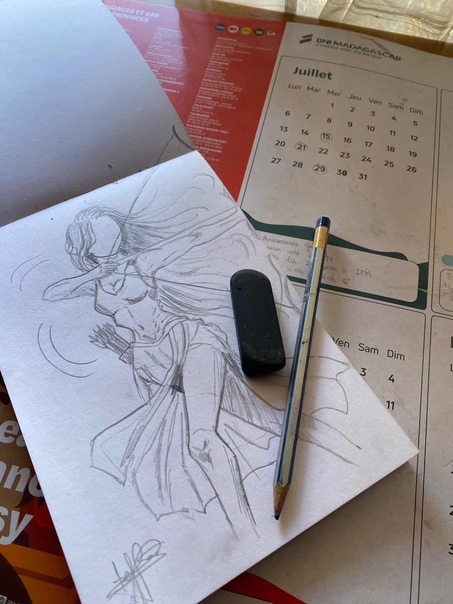 DbunkerHQ's tweet photo. Some people doodle when they're bored. Me I casually sketch when I am bored 🥱 🔥 https://t.co/wrL3u3pbQJ