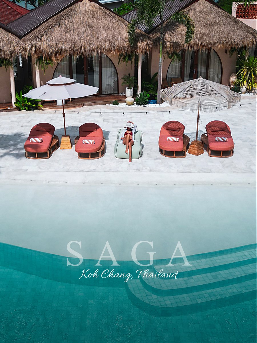 fatosdogan4's tweet photo. Quiet luxury at its finest. The kind of place you’ll never want to leave. SAGA, Koh Chang. Save this for your next trip to Thailand. https://t.co/zwZLS7A1r9