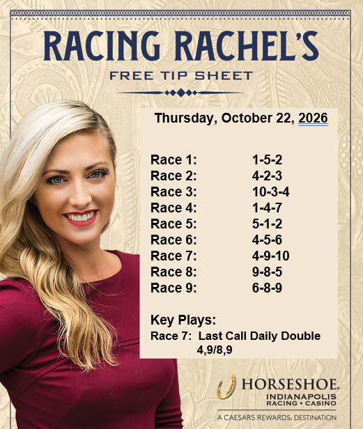 HSIndyTammy's tweet photo. Today's tipsheets from @HSIndyRacing featuring @RacingRachelM @MrBAnalyst and QH Analyst @MarthaClaussen First Post 2:10PM  #racelikeacaesar  @TOBAIndiana @IndianaHBPA @INThoroughbred @IndyTBAlliance @INQuarterHorse @qhrai23 https://t.co/l7PyEuaKa1
