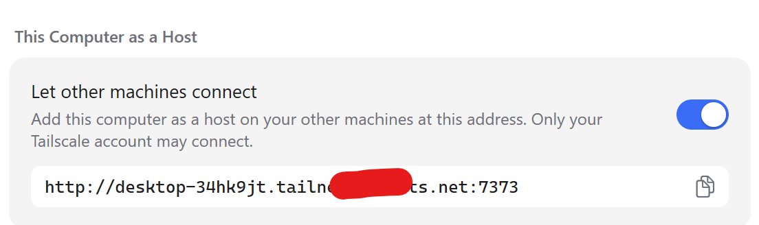 localhost_5173's tweet photo. To let other devices connect over tailscale, simply toggle this switch https://t.co/TTBl9ozzPF https://t.co/hN3T54dFMY