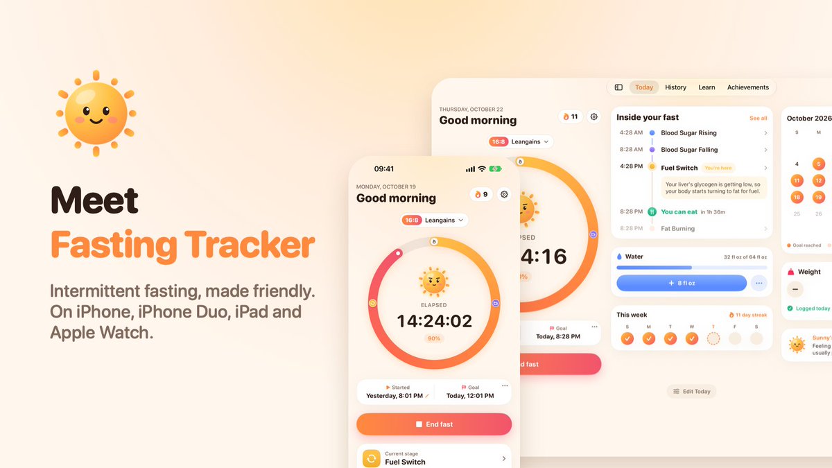 FastingTracker tweet picture