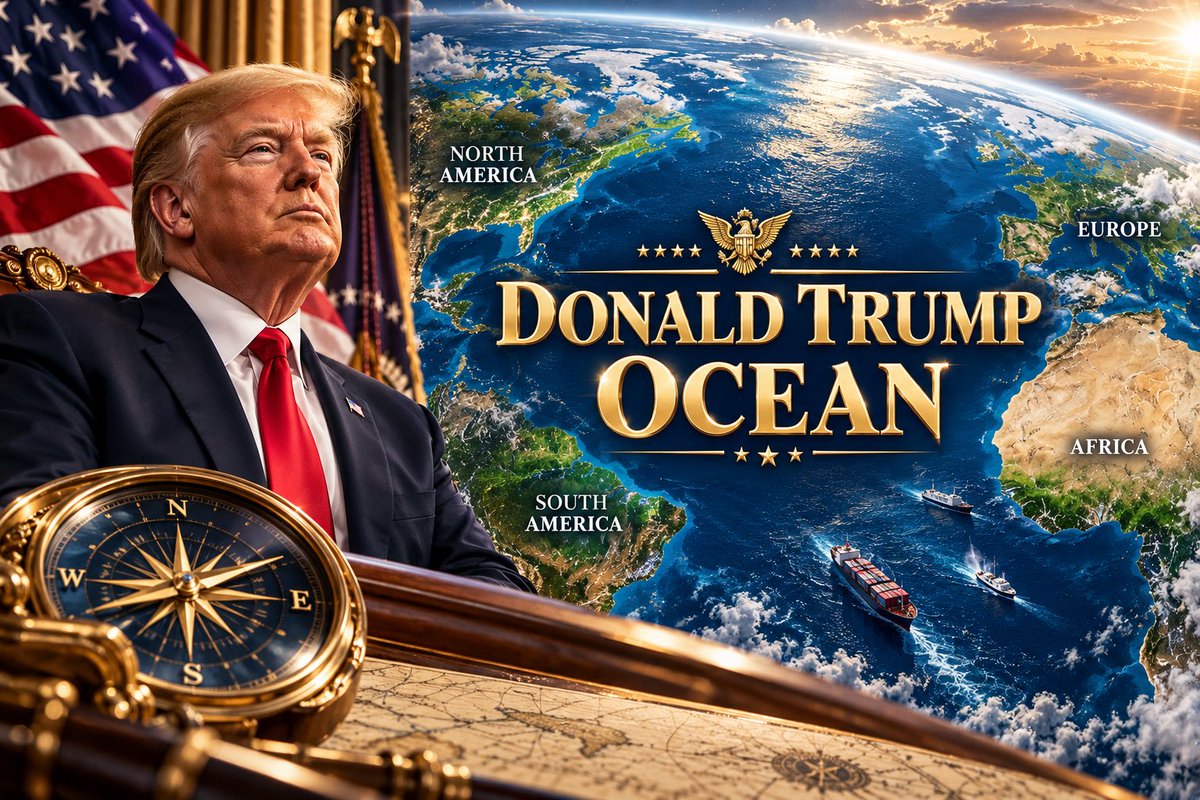 AliMourtaja's tweet photo. @googlemaps @googleearth 

Please rename the Atlantic Ocean to Donald Trump Ocean.@realDonaldTrump @POTUS https://t.co/ClePg9wZQJ