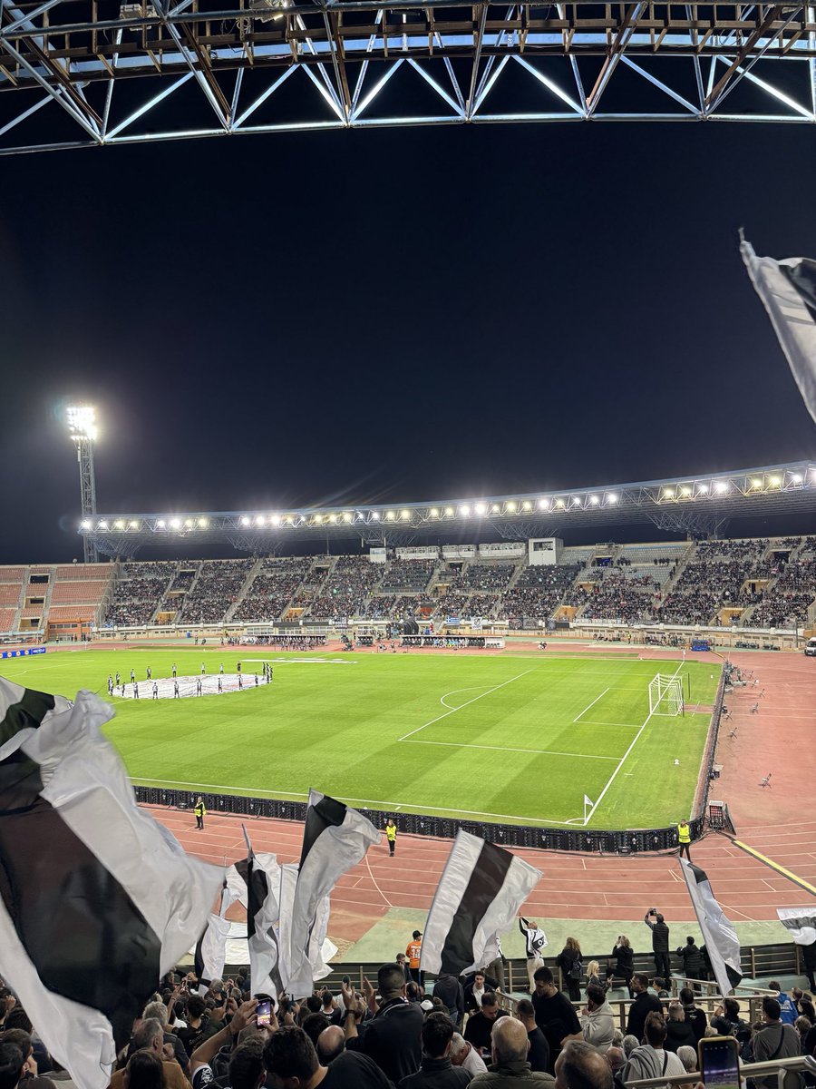 RustyRoyal's tweet photo. Ticking off a new one. OFI vs Bayer Leverkusen. #Grondhopping https://t.co/4ItadZIewm
