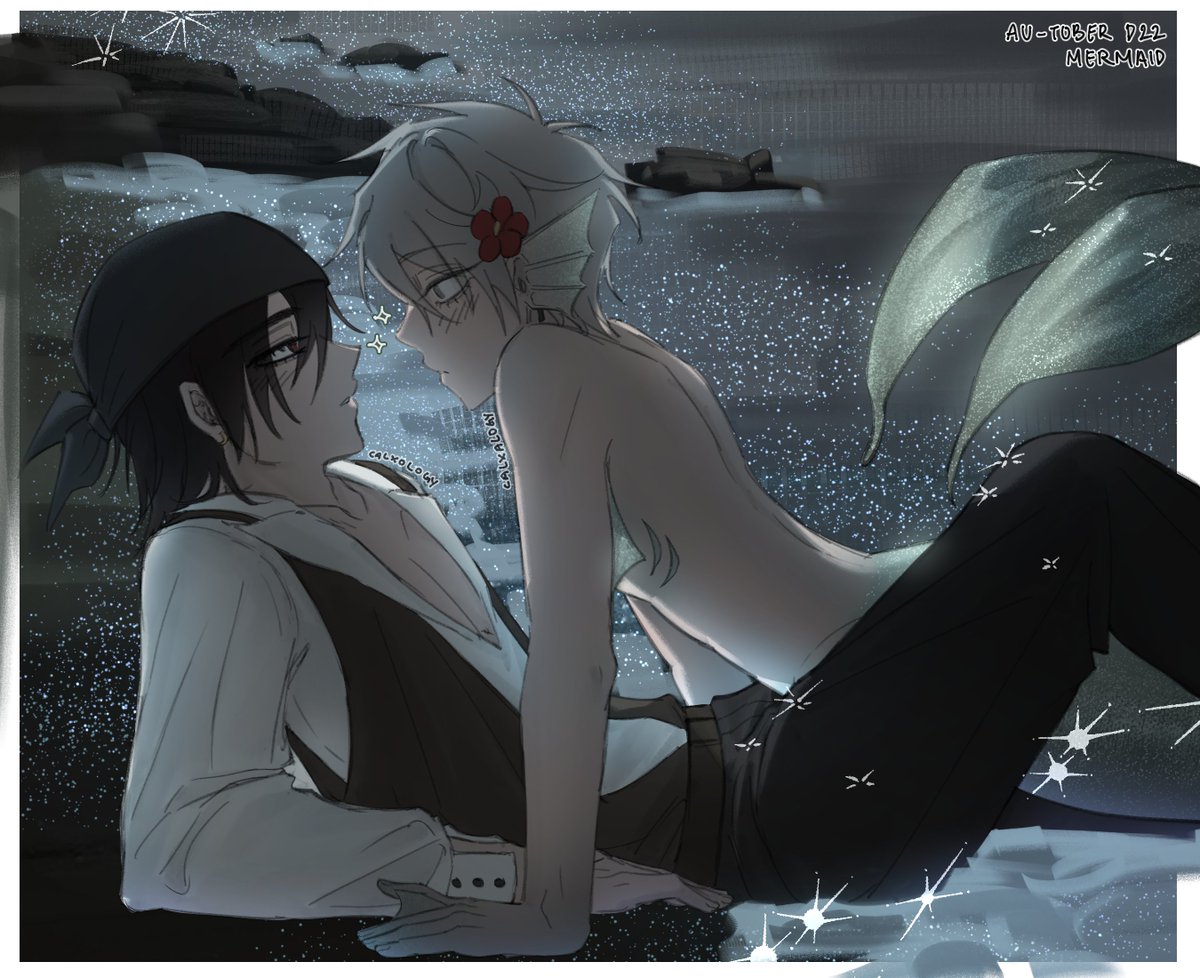calxology's tweet photo. #AUtober Day 22: Mermaid
#ivantill #ivti #ALNST 
Pirate Ivan x Merman Till yum yum yum https://t.co/JtVidMbJiR