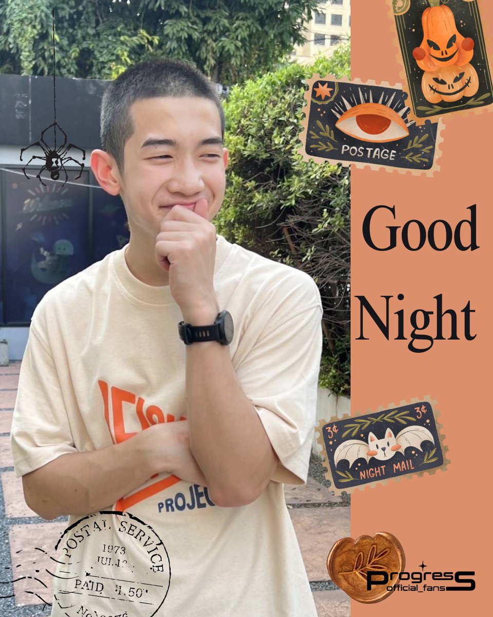 ProgressFan_off's tweet photo. 𝐆𝐨𝐨𝐝 𝐍𝐢𝐠𝐡𝐭 🧡💤 นะคะ
แวะมาส่งน้องโปรและทุกคนเข้านอนเหมือนเดิม ขอให้นอนหลับพักผ่อนอย่างเต็มที่ เติมพลังกายเยอะ ๆ นะคะ แล้วอย่าลืมดูแลรักษาสุขภาพกันด้วยนะ ฝันดีค่ะ 🫶🏻 

#GNProgress
#ProgressPassawish
#AlmondProgress
#ด้อมภภ #PSPW https://t.co/KblhxIsQmD